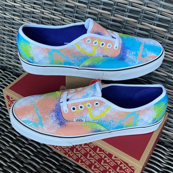 Vans Authentic Retro Mart Multi/True White MENS - Picture 11 of 16